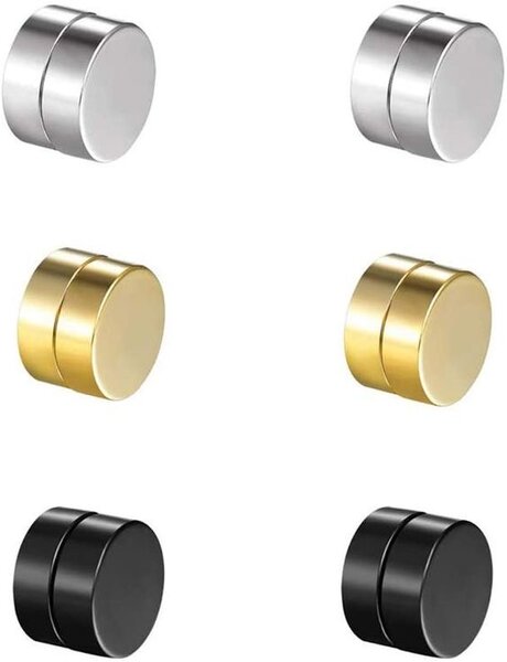 Boucles d'Oreilles Magnétiques Unisexes