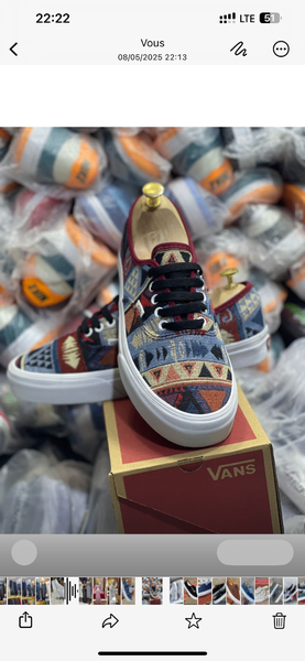 Sneakers Vans Ethniques Colorées