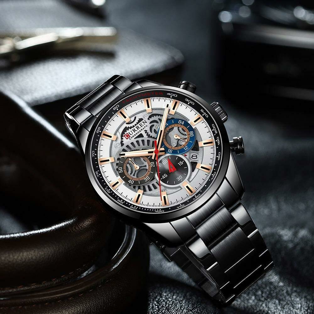 Montre de luxe Curren avec boîtier