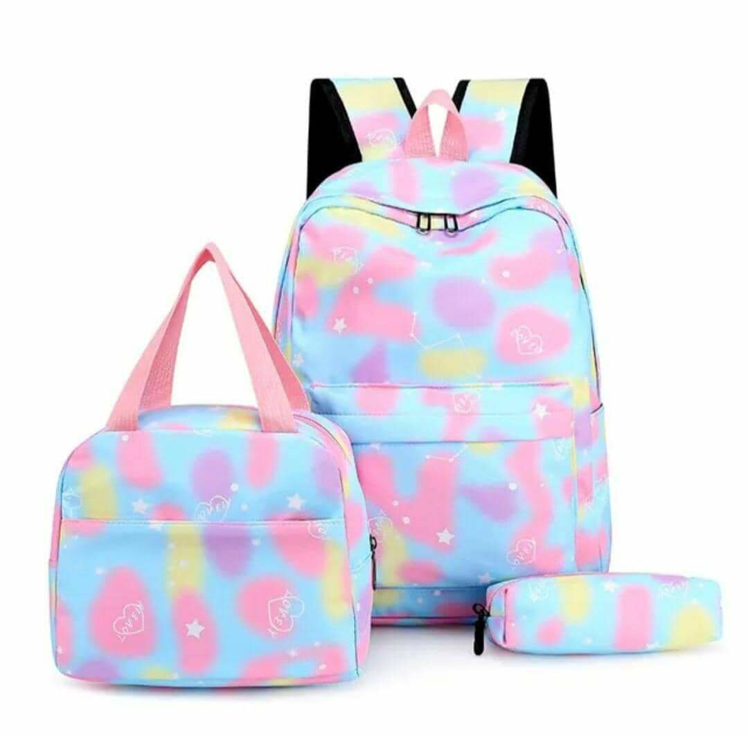 Ensemble de Sacs Écoliers Arc-en-ciel