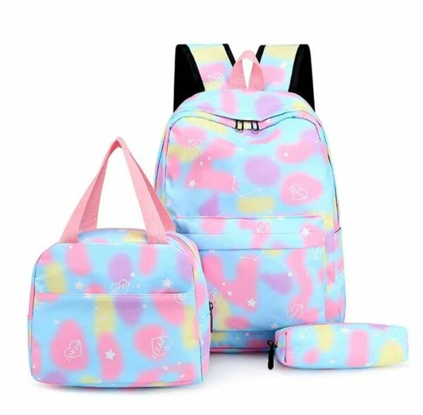 Ensemble de Sacs Écoliers Arc-en-ciel