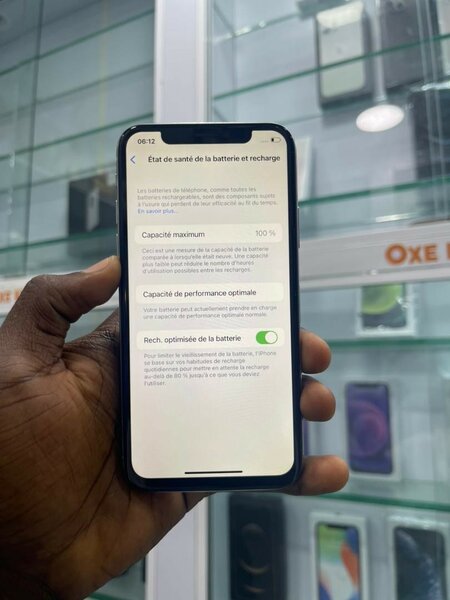 iPhone X Argent 256 Go