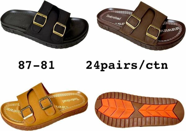 Sandales à boucle homme