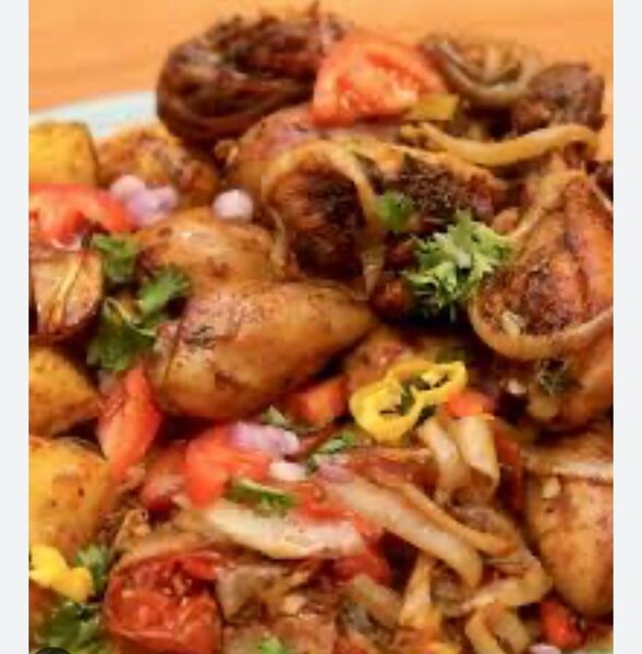 Poulet sauté