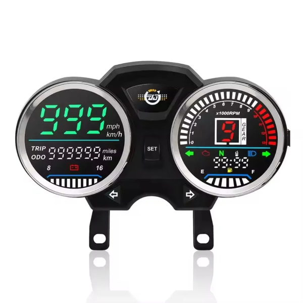 Compteur de moto numérique LED