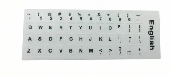 Autocollants de Clavier en PVC