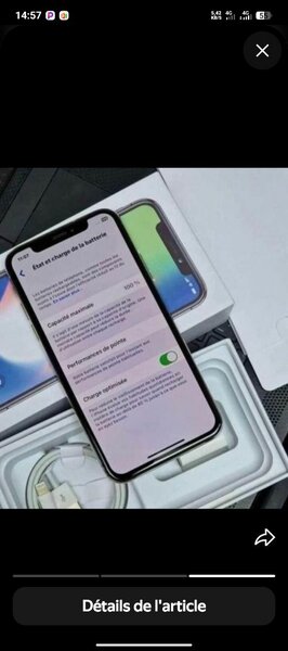 iPhone avec accessoires