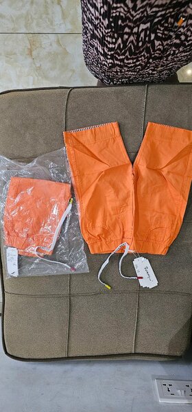 Boys orange shorts