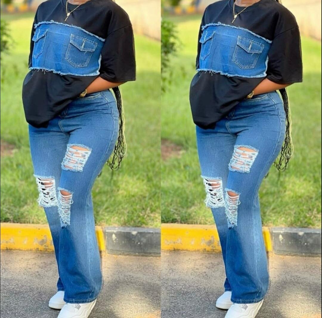 Complet jeans