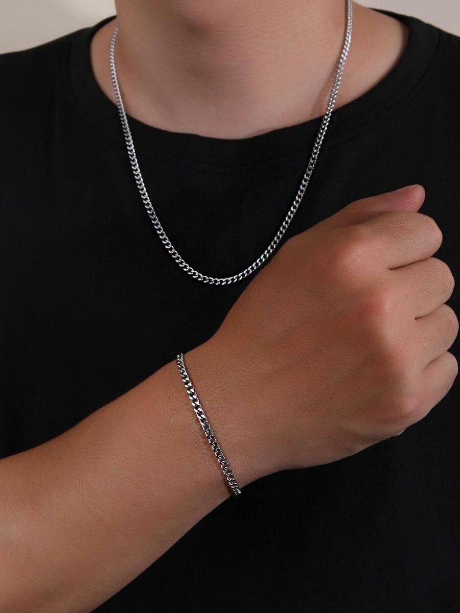 Ensemble chaine et bracelet