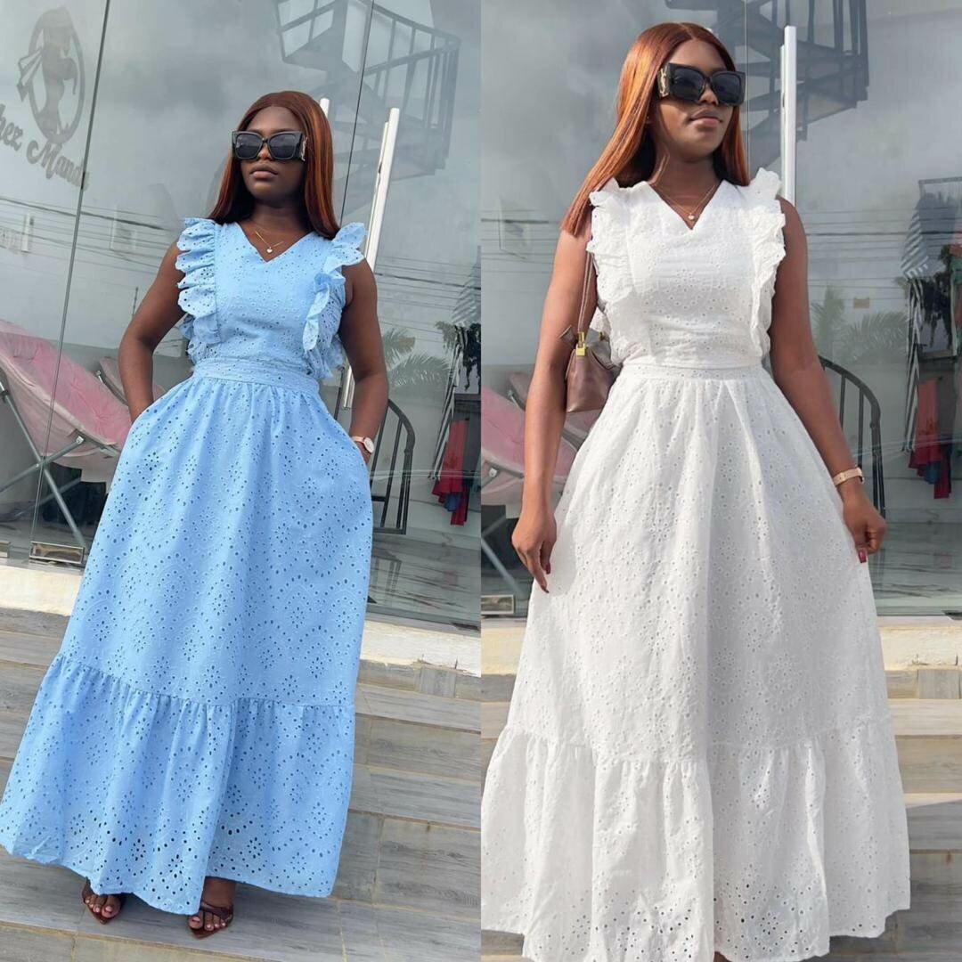 Chic ensemble en dentelle orange M L XL XXL 3XL