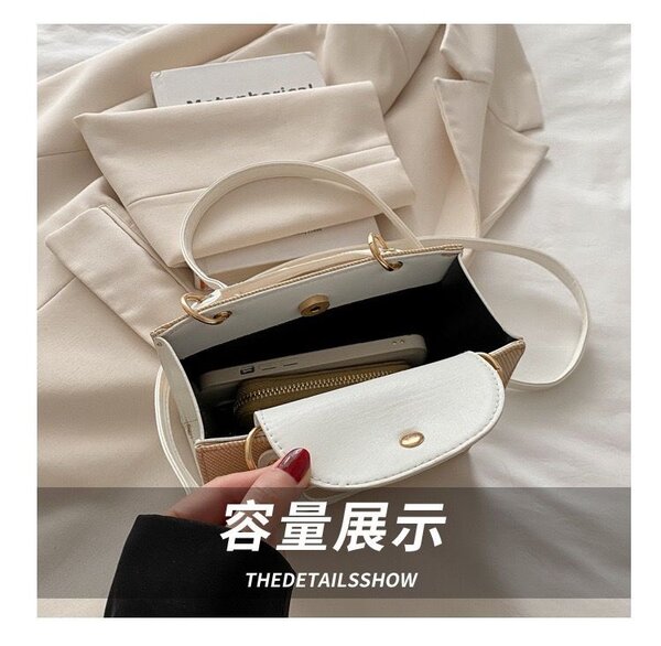 Sac à main tendance en toile