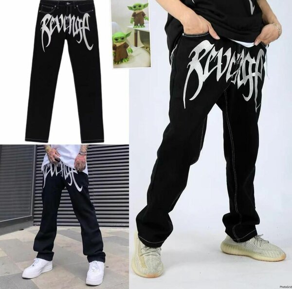 Men's quality baggy jeans