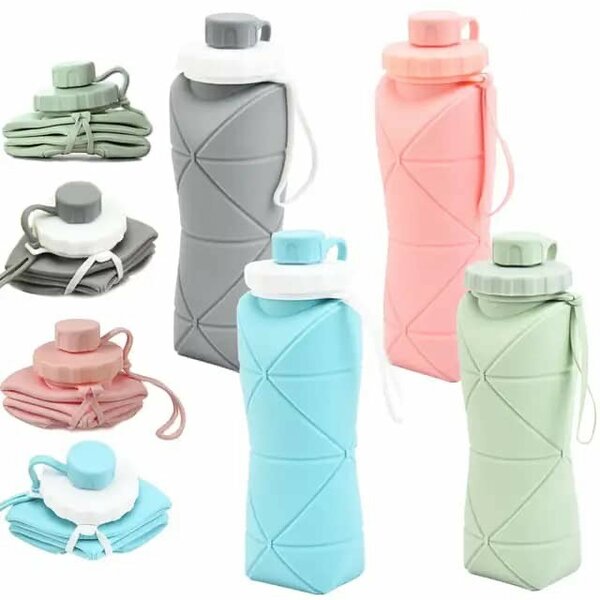 Gourde Pliante en Silicone