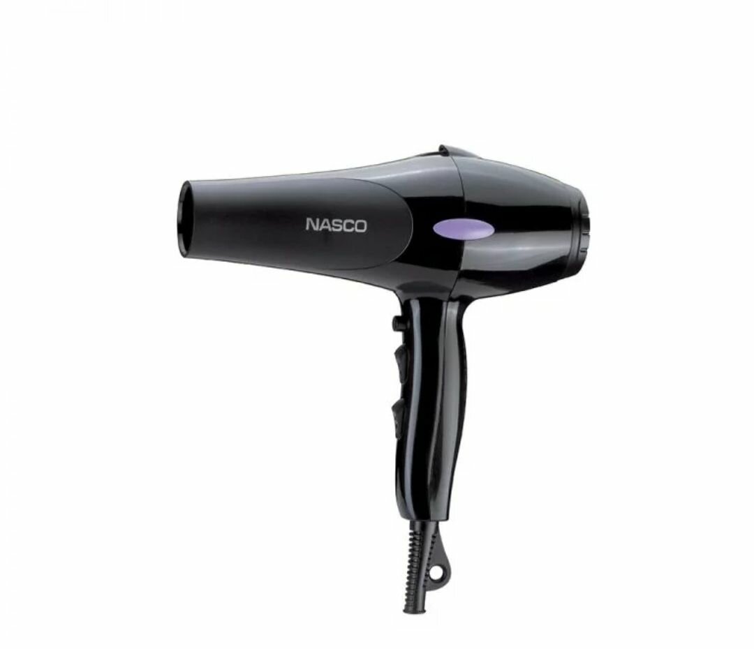 Nasco Sèche-Cheveux Femme  2 Vitesses  2200W  3accessoires