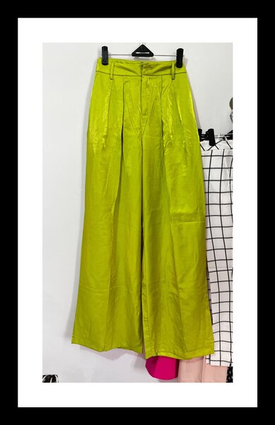 High waist palazzo