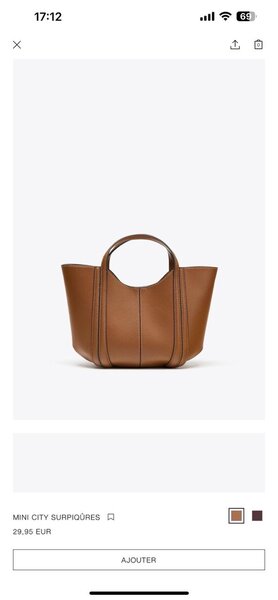 Sac à main marron élégant