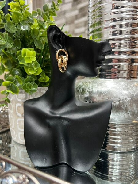 Gold Swirls & Hoops