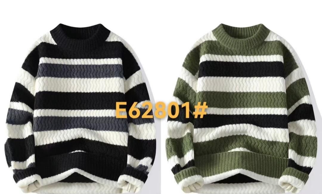 Pulls à rayures homme coloré