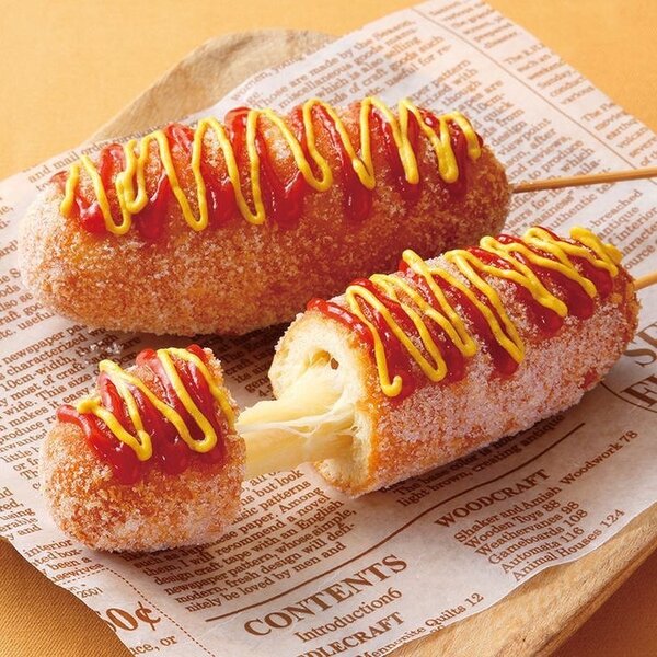 5 Corn dogs gourmands