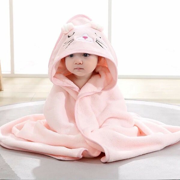 Serviettes à capuche bébé chic
