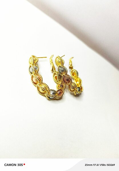 Boucle d'oreille 3tons