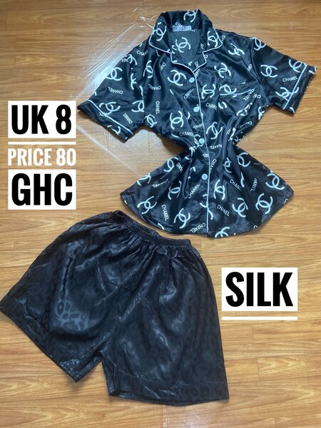 Silk nightwear