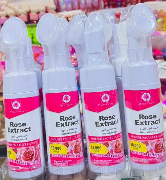 Mousse Nettoyant Visage à la Rose