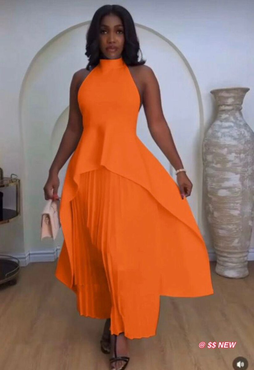 Top and skirt