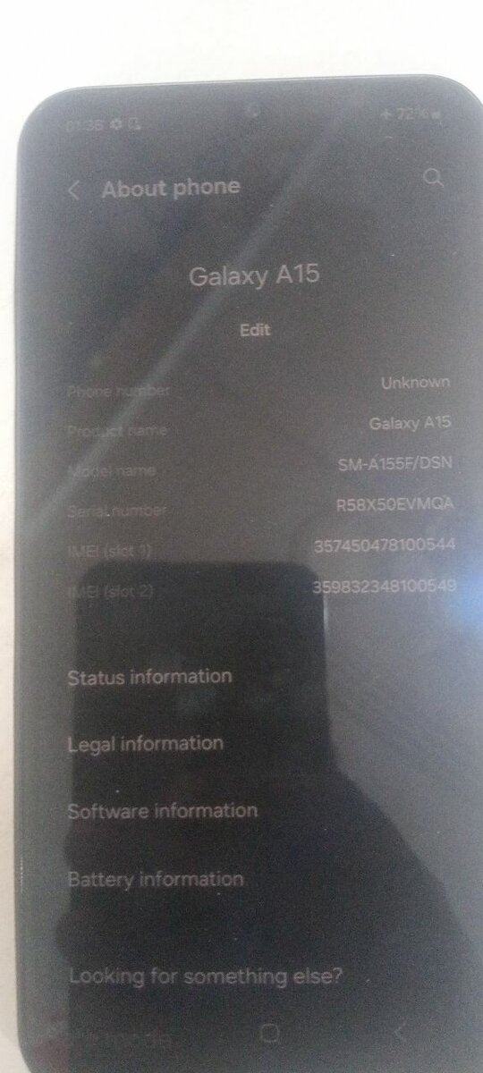 Galaxy a15 - 128gb