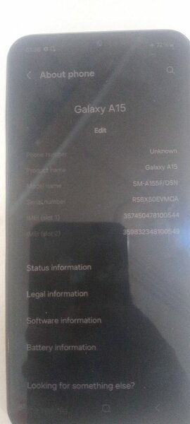 Galaxy a15 - 128gb