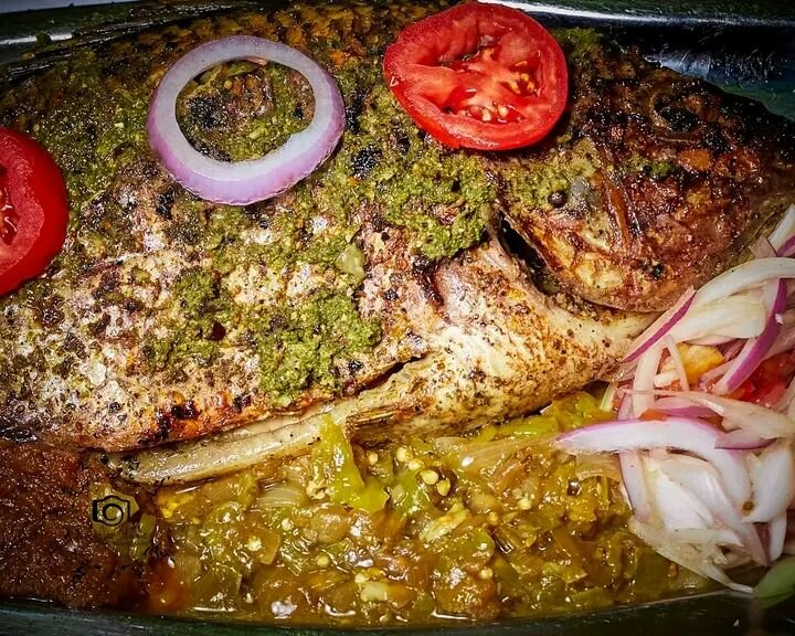 Poisson braisé