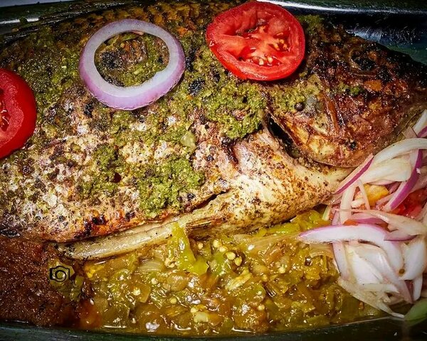 Poisson braisé