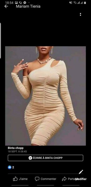 Robe marron