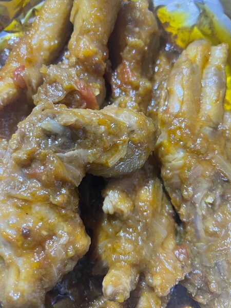Pattes de poulet
