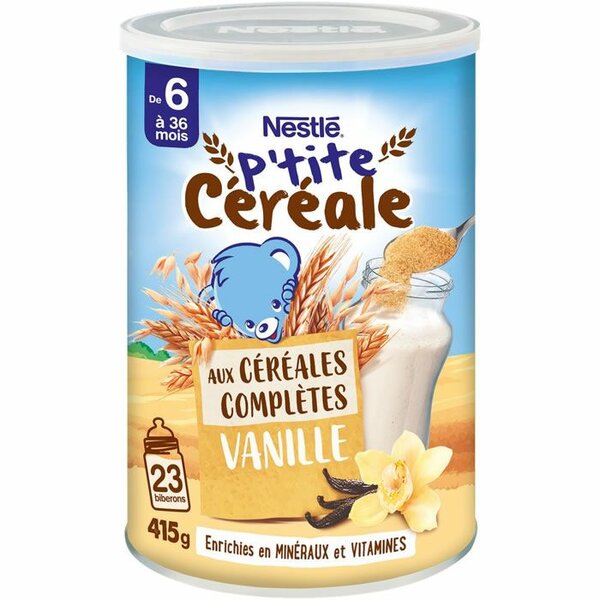 P'tite Céréale Vanille Nestlé