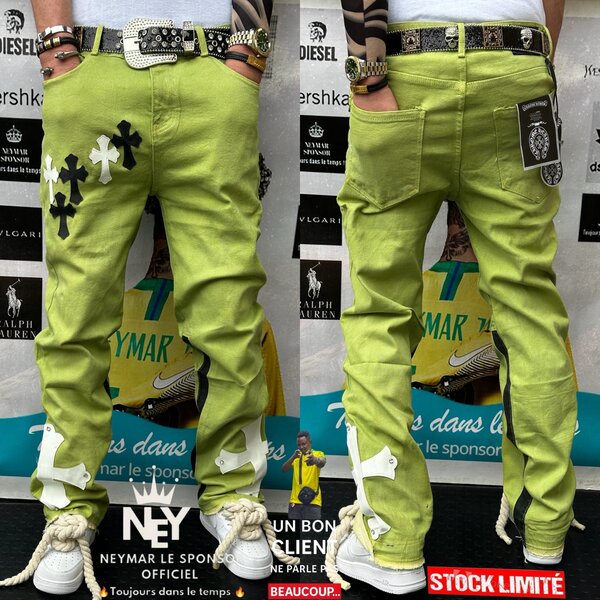 Pantalon vert style urbain