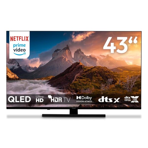 Smart TV 43” 4K HDR QLED