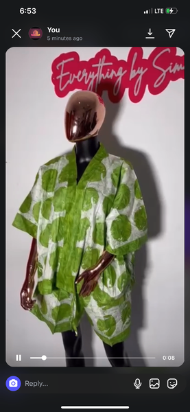 Adire print