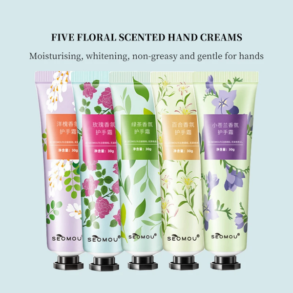 Crèmes Main Parfumées Fleur