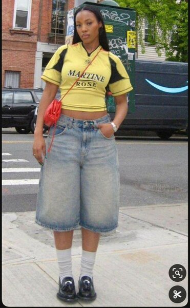 Ladies jort jeans