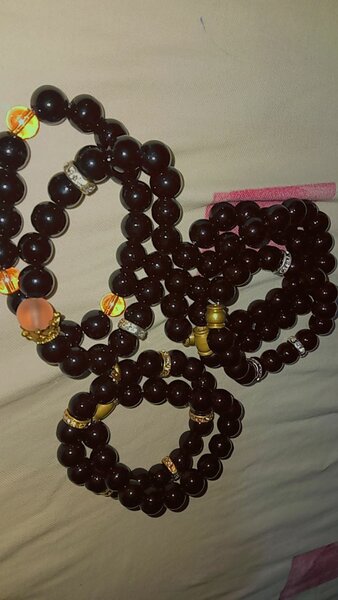 Obsidian bracelets