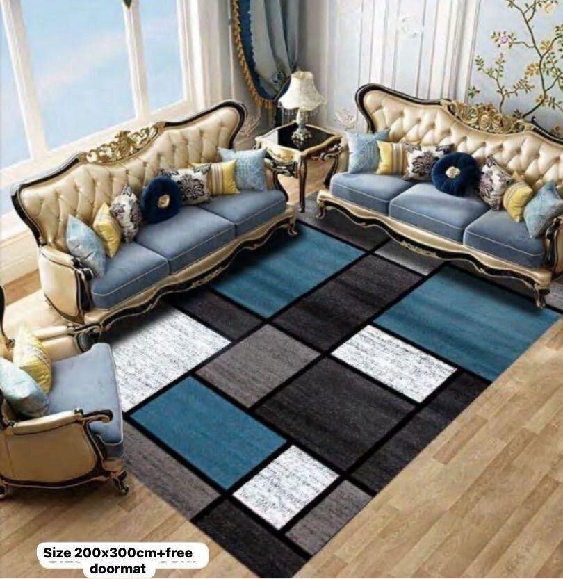 3D Center Peice Rugs ( + Free Doormart )