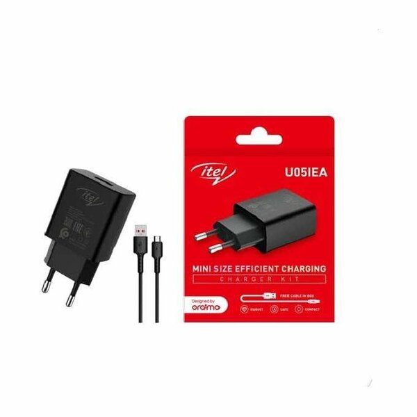 Chargeur ITEL U05IEA - Android - 200mA - 1.A - Micro USB