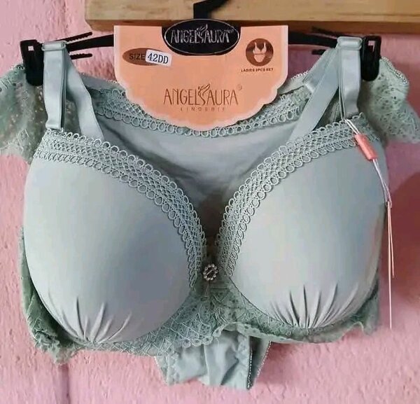 Ensemble slip soutien en coton
