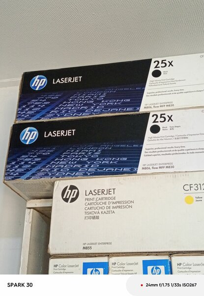Laserjets toners 25x