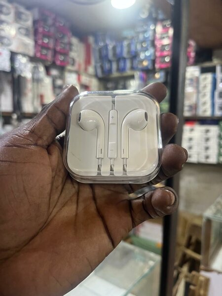 Écouteurs Apple avec boîtier