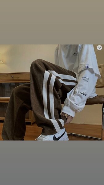 Heavy cotton pants