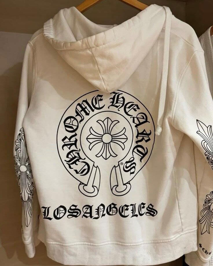 Sweat à capuche chrome