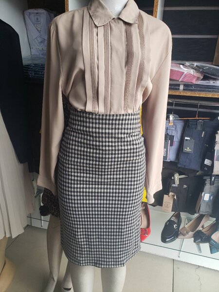 brouse and skirt